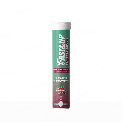 Fast&Up Liver Detox Effervescent Tablet - Mixed Berry Flavour